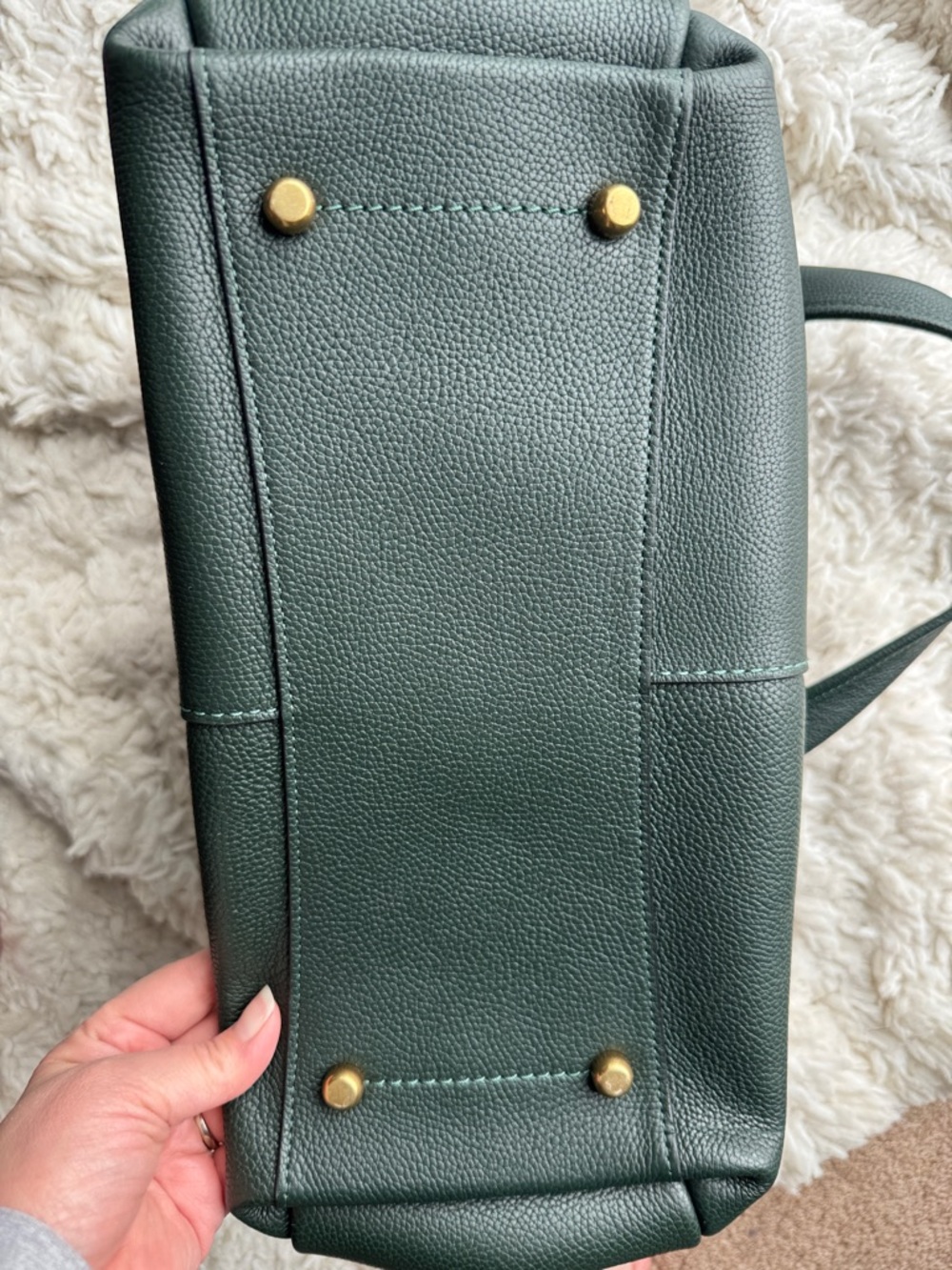 Coach Large Hunter Green Lana - Picture 7 of 7